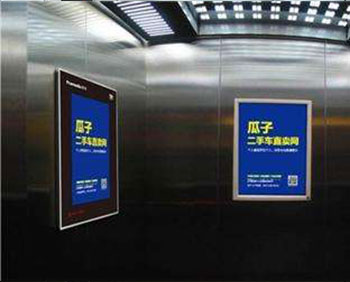 西寧電梯框架廣告