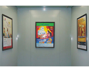 銀川電梯框架廣告