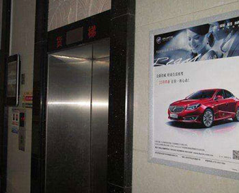 天津電梯框架廣告