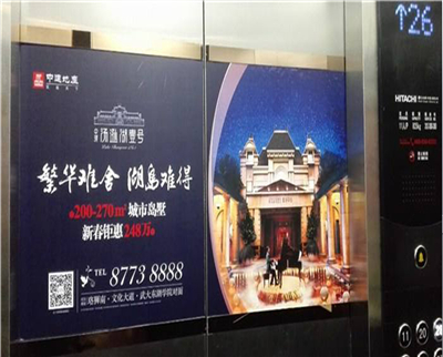 徐州電梯門貼廣告