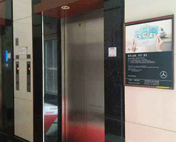 唐山電梯框架廣告