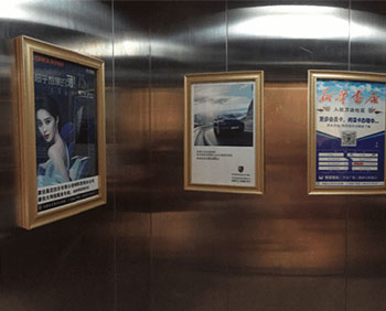 綿陽電梯框架廣告