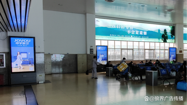 杭州東站高鐵站刷屏廣告，杭州站高鐵站廣告投放公司價格-狼界傳播