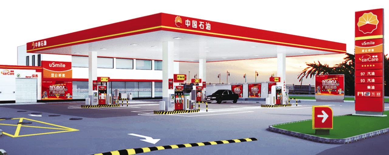 北京加油站廣告